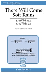 There Will Come Soft Rains Two-Part choral sheet music cover